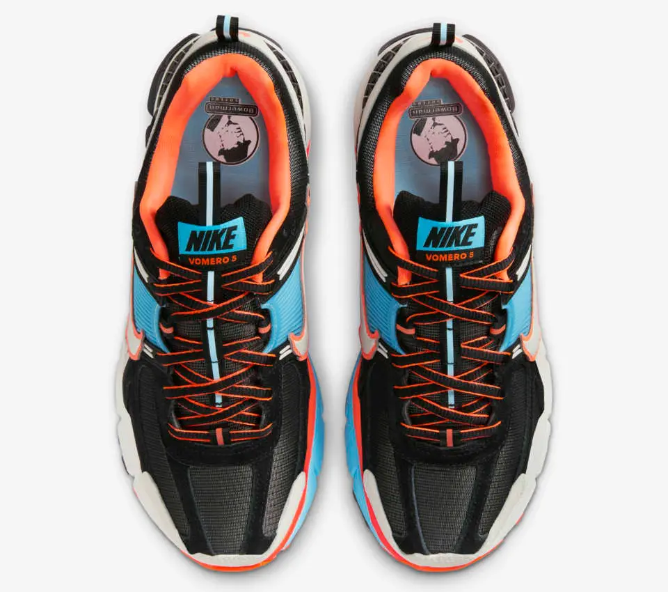 Giày Nike Air Zoom Vomero 5 ‘Blue Gaze Orange’ FZ3963-010 - Ảnh 3