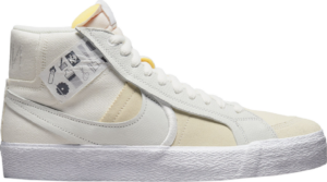 Giày Nike Blazer Mid SB ‘Warning Label’ DZ7587-110