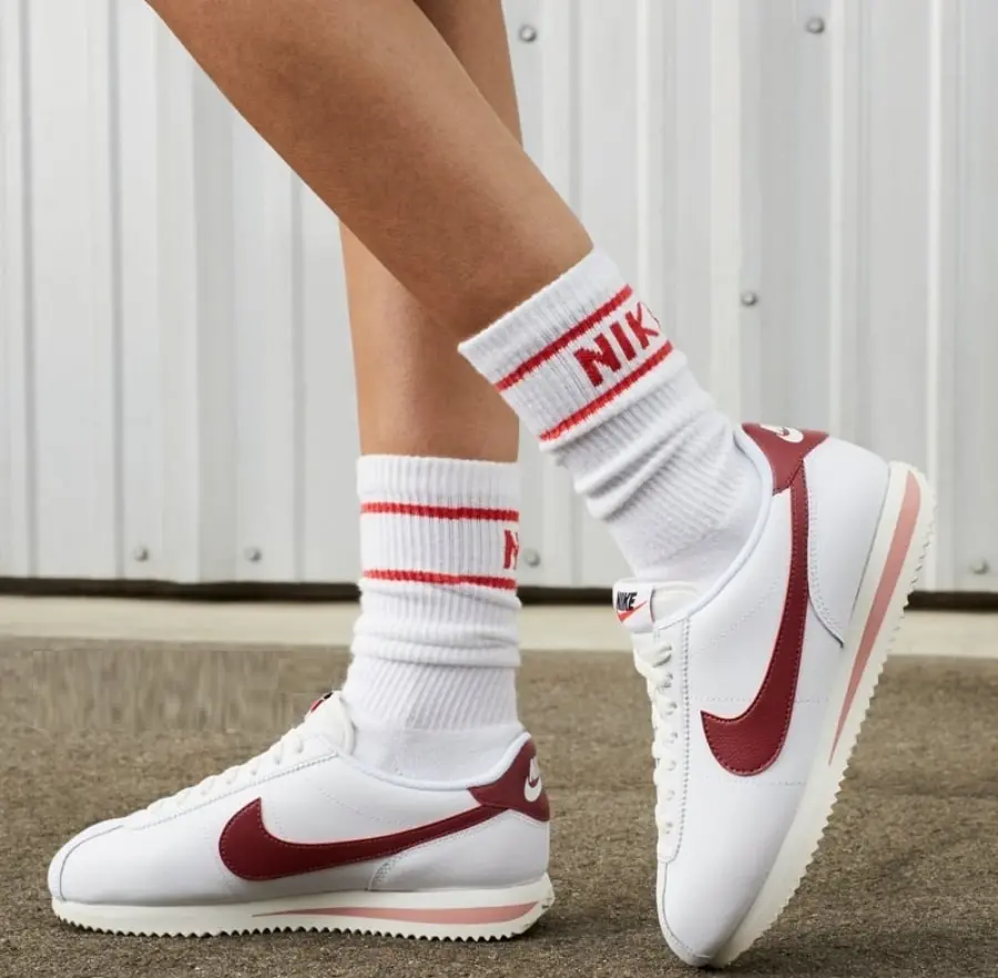 Giày Nike Cortez ‘White Red Stardust’ DN1791-103 - Ảnh 5