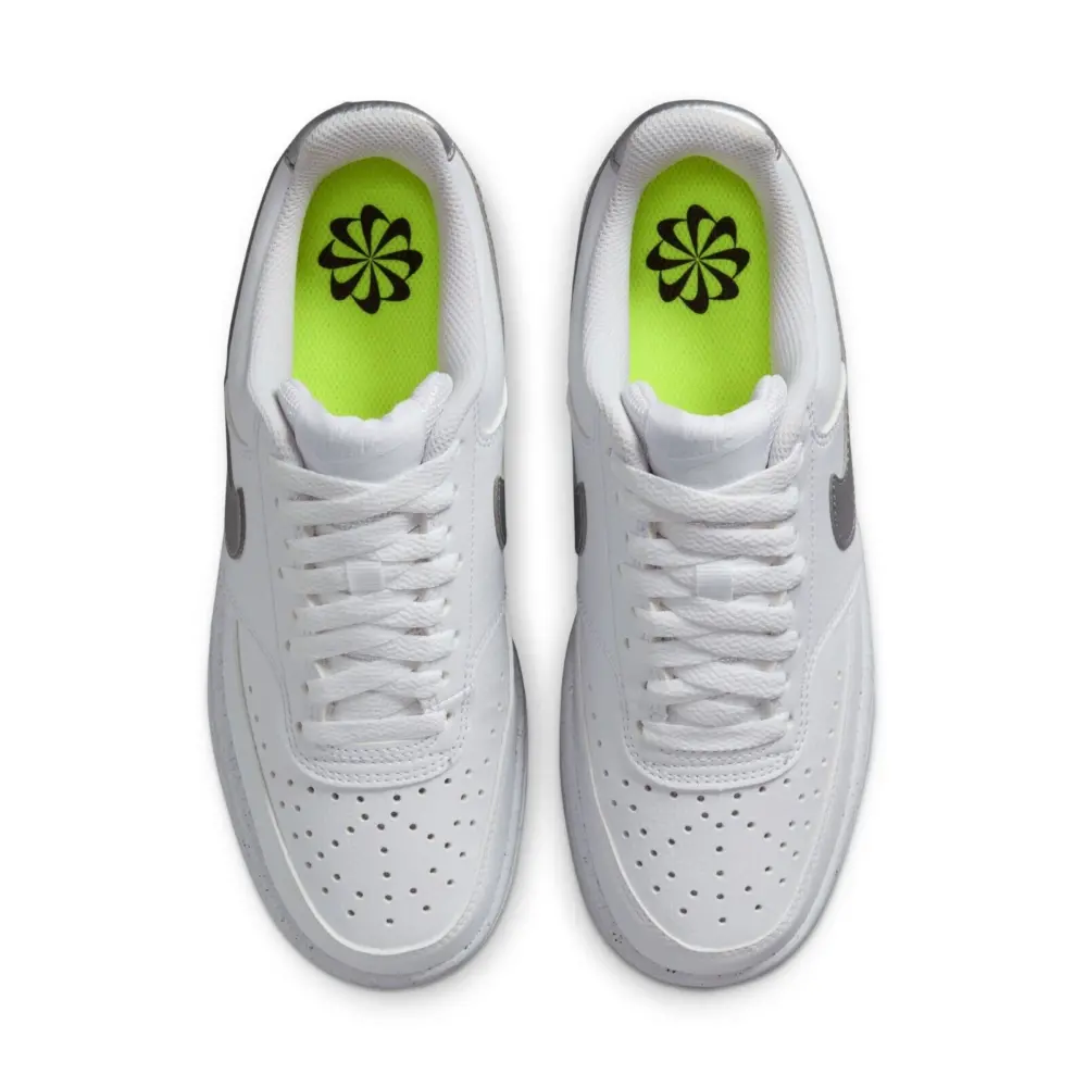 Giày Nike Court Vision Low ‘White Silver’ DH3158-108 - Ảnh 6