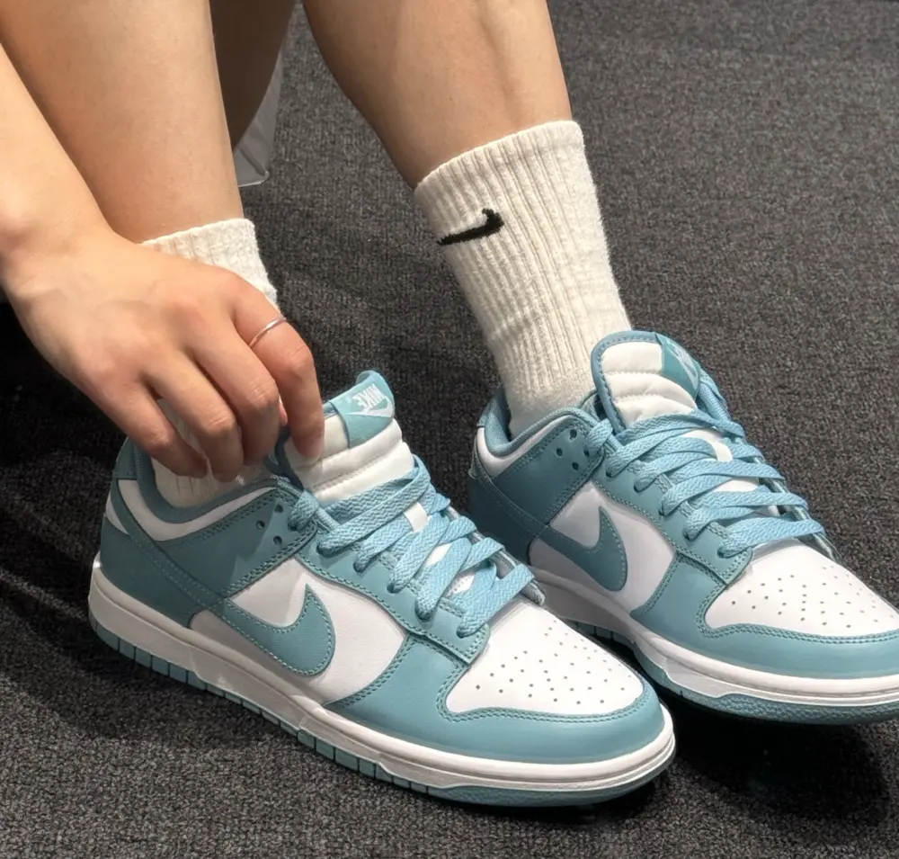 Giày Nike Dunk Low 'Denim Turquoise' DV0833-106 - Ảnh 4