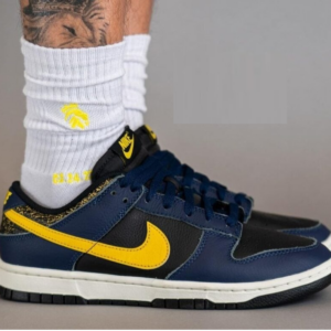 Alternative view of Giày Nike Dunk Low 'Vintage Michigan' FZ4014-010
