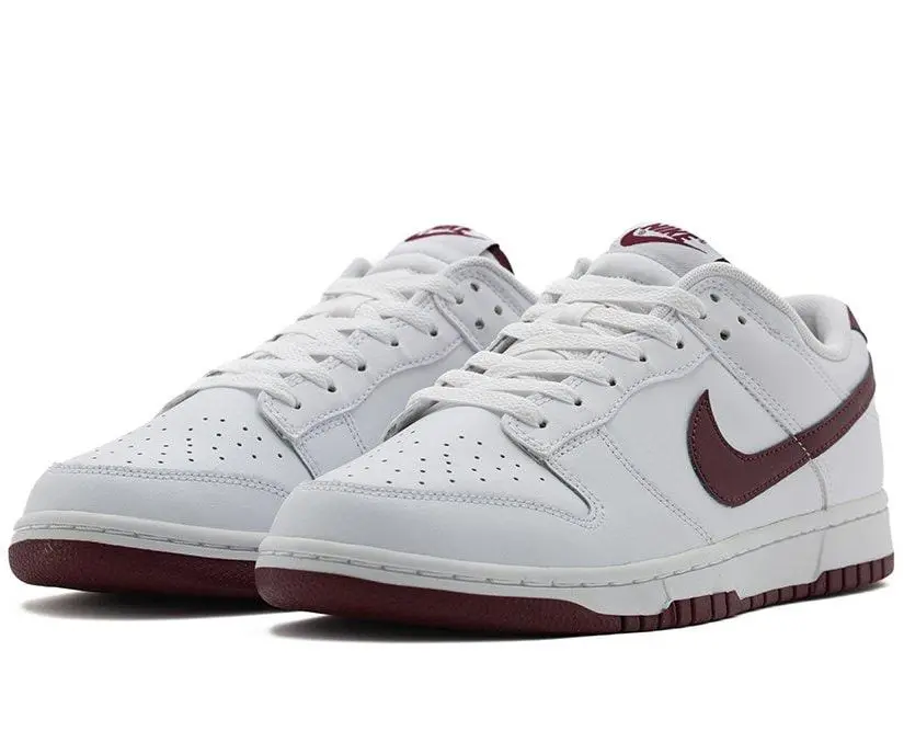 Giày Nike Dunk Low ‘White Night Maroon’ DV0831-102 - Ảnh 4