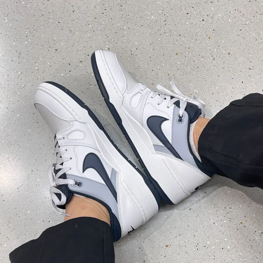 Alternative view of Giày Nike Full Force Low “White Dark Obsidian” FB1362-002