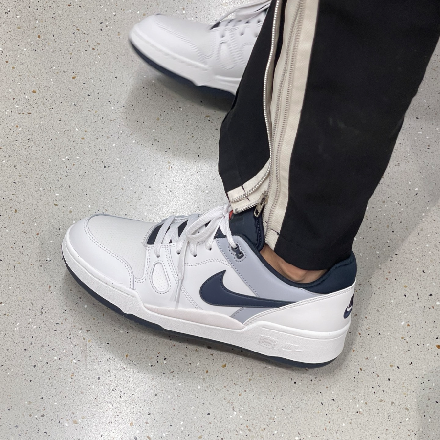Giày Nike Full Force Low “White Dark Obsidian” FB1362-002 - Ảnh 4