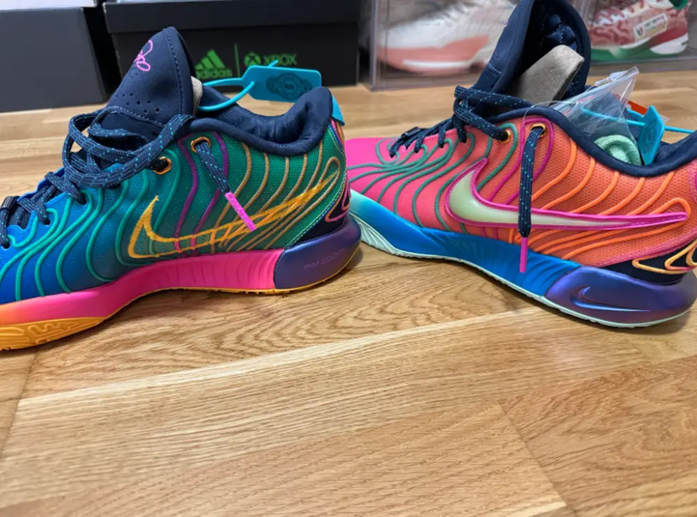Giày Nike LeBron 21 XXI ‘Blue Laser Orange’ HF5352-400 - Ảnh 4