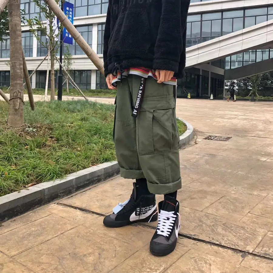 Giày Nike Off-White x Blazer Mid ‘Grim Reapers’ AA3832-001 - Ảnh 4