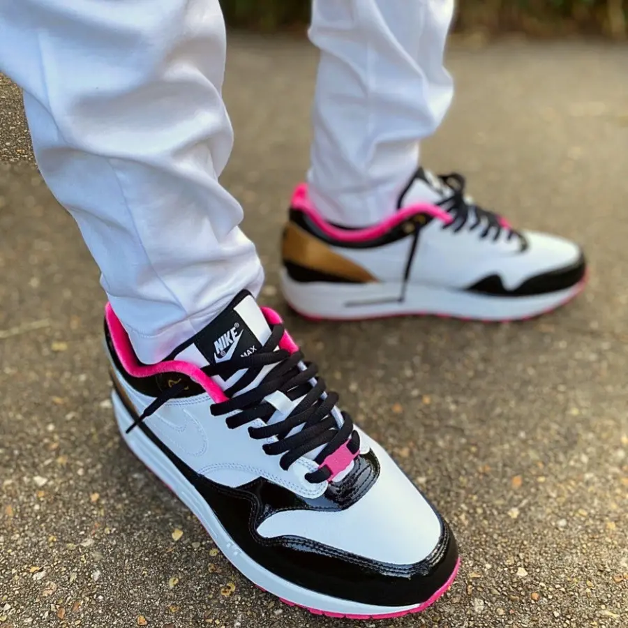 Giày Nike PHANTACi x Air Max 1 ‘Grand Piano’ 2024 HJ3966-110 - Ảnh 4