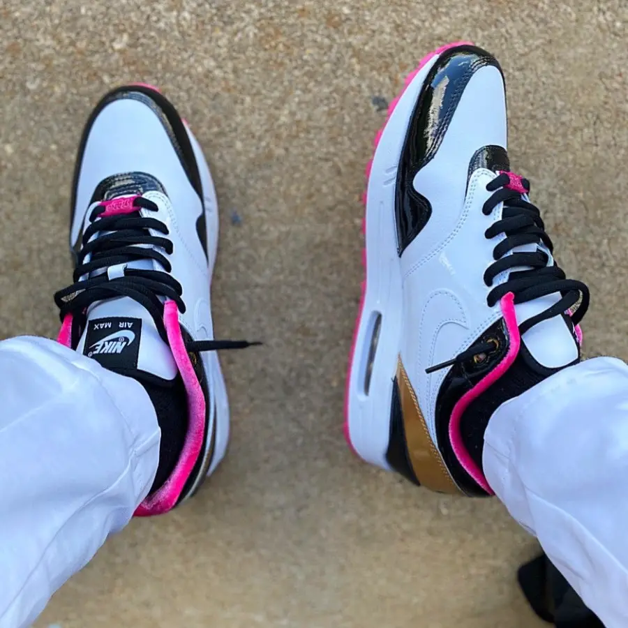 Giày Nike PHANTACi x Air Max 1 ‘Grand Piano’ 2024 HJ3966-110 - Ảnh 5