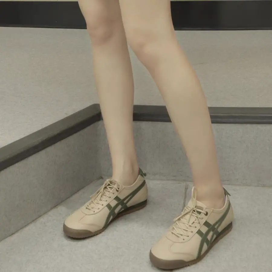 Giày Onitsuka Tiger Mexico 66 SD ‘Beige Green’ 1183A872-254 - Ảnh 4