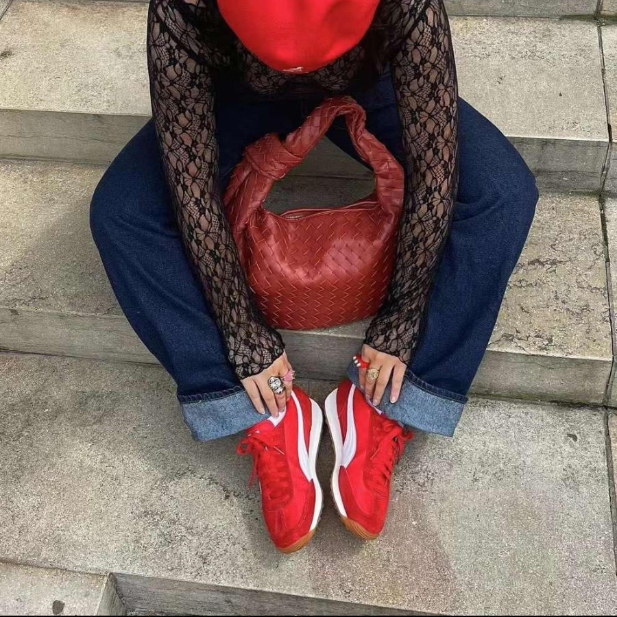 Giày Puma Easy Rider Vintage ‘Red’ 399028-01 - Ảnh 2