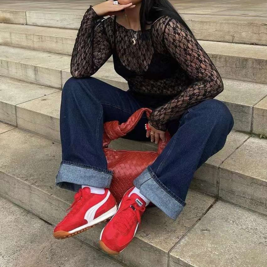 Giày Puma Easy Rider Vintage ‘Red’ 399028-01 - Ảnh 5