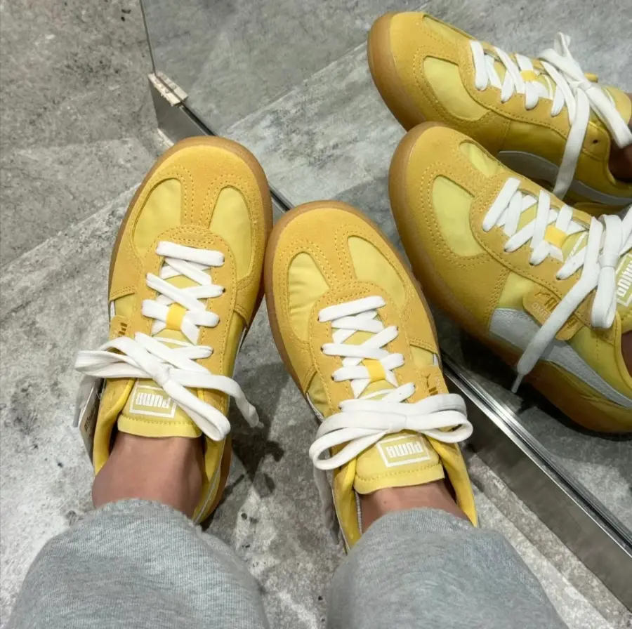 Giày Puma Palermo ‘Yellow’ 399341-04 - Ảnh 4