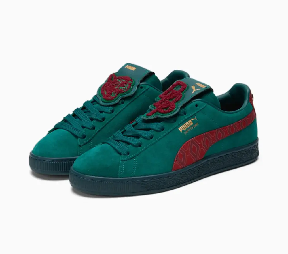 Giày Puma Suede x Dapper Dan ‘Jacquard Print’ 390988-02 - Ảnh 4