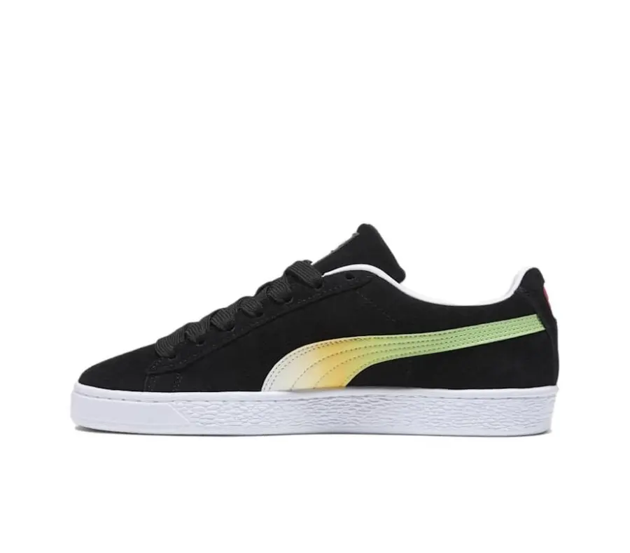 Alternative view of Giày Puma Suede x NBA 2K ‘Black White’ 397840-01