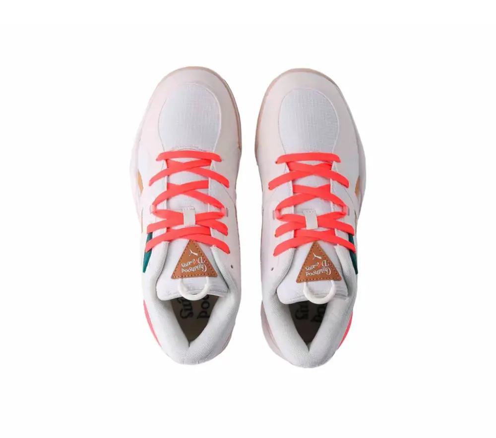 Alternative view of Giày Puma Trinomic Blaze Court x Childhood Dreams ‘White Pink’ 377401-01