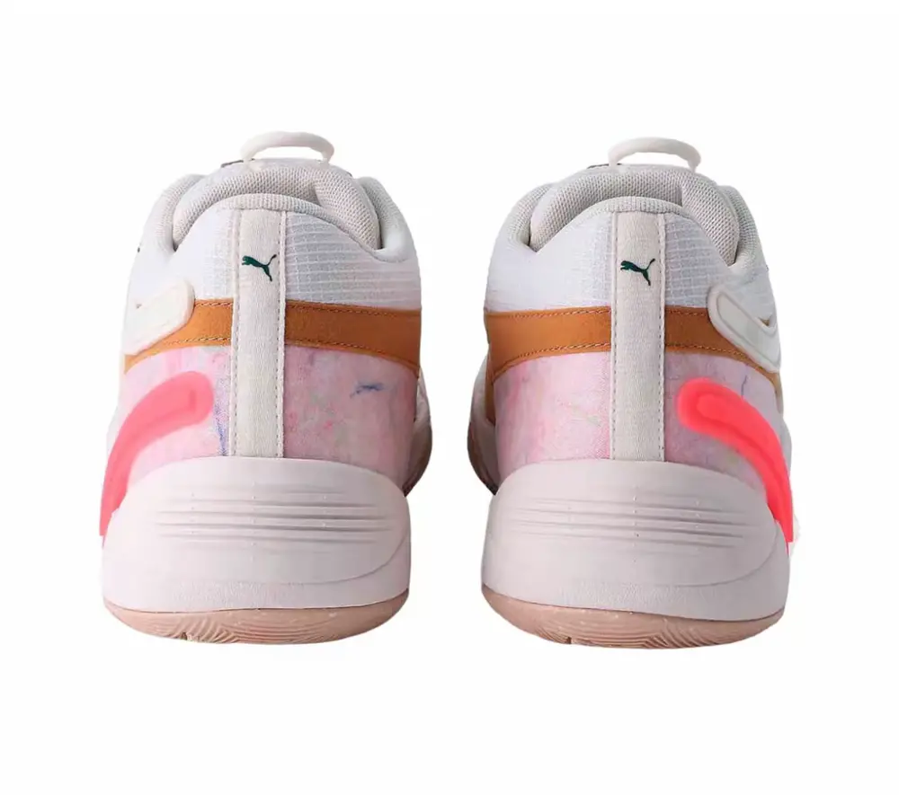 Giày Puma Trinomic Blaze Court x Childhood Dreams ‘White Pink’ 377401-01 - Ảnh 4
