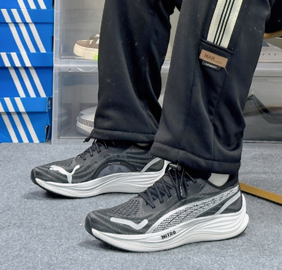 Giày Puma Velocity Nitro 3 ‘Black White’ 377748-01 - Ảnh 3