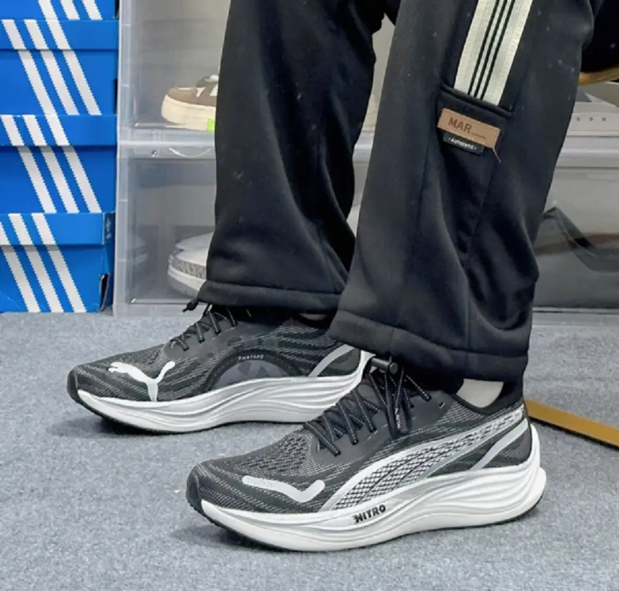 Giày Puma Velocity Nitro 3 ‘Black White’ 377748-01 - Ảnh 3