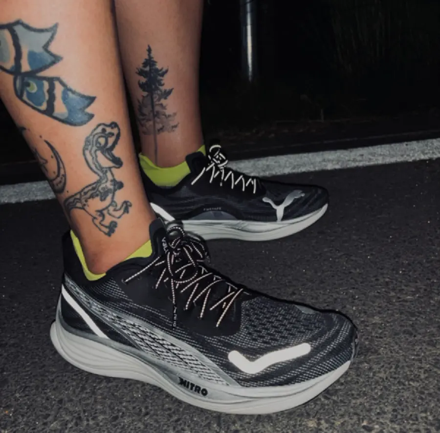 Alternative view of Giày Puma Velocity Nitro 3 ‘Black White’ 377748-01