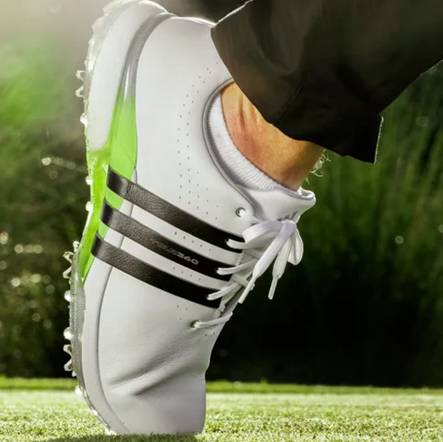 Giày Tour 360 24 Golf Wide ‘White Green Spark’ IF0247 - Ảnh 5