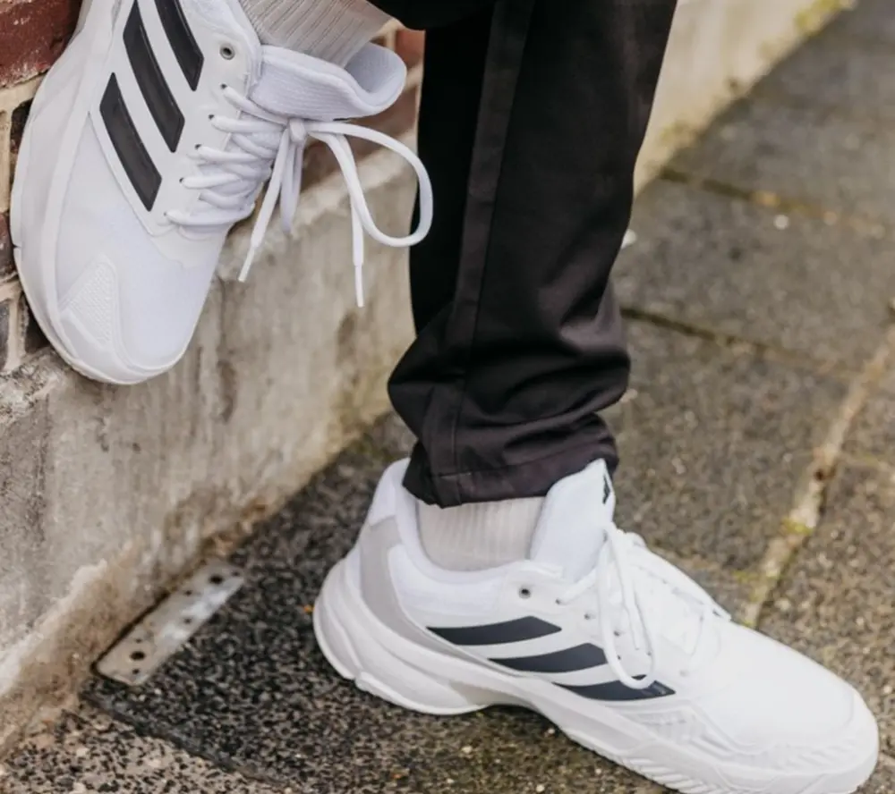 Alternative view of Giày Adidas Courtjam Control 3 ‘White’ IF7888