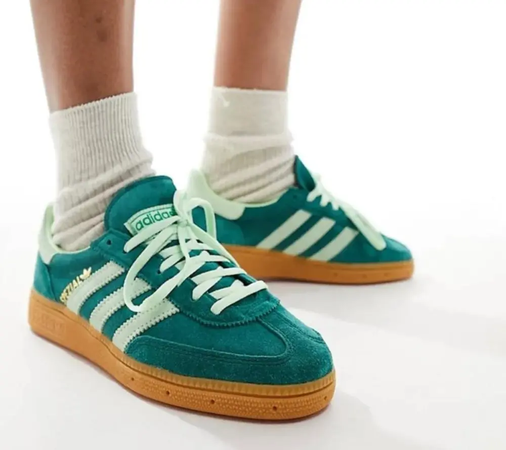 Alternative view of Giày Adidas Handball Spezial 'Collegiate Green Semi Green Spark' IE5896