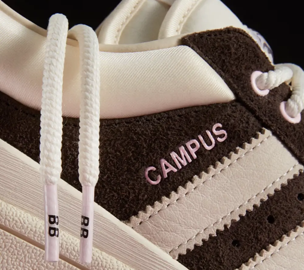 Giày Adidas Campus x Bad Bunny ‘Deep Brown’ ID2534 - Ảnh 4