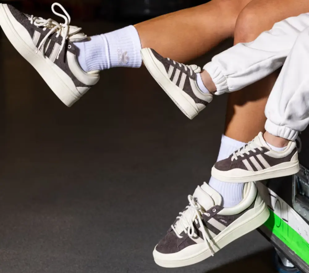 Alternative view of Giày Adidas Campus x Bad Bunny ‘Deep Brown’ ID2534