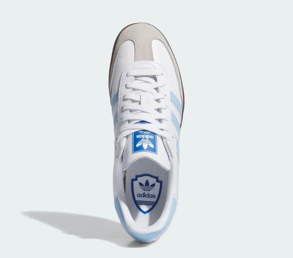 Giày Adidas Samba OG 'Light Blue' JI2003 - Ảnh 5