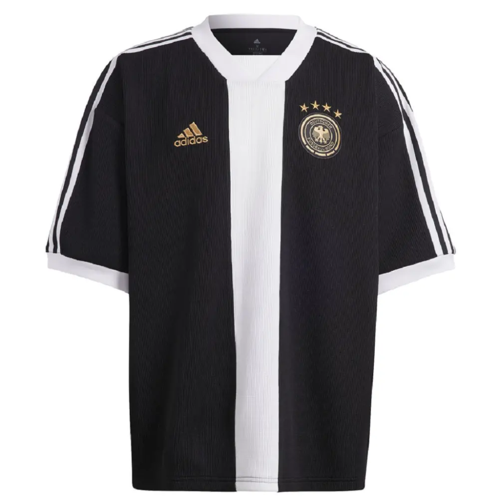 Áo Adidas Germany Icon Three-Quarter Jersey ‘Black’ HF4071