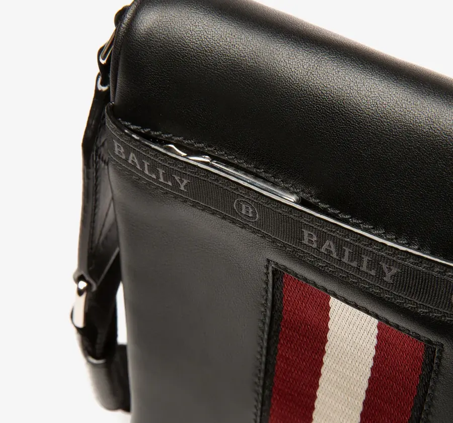 Túi Bally Crossbody Messenger 'Black' 6231827 - Ảnh 3