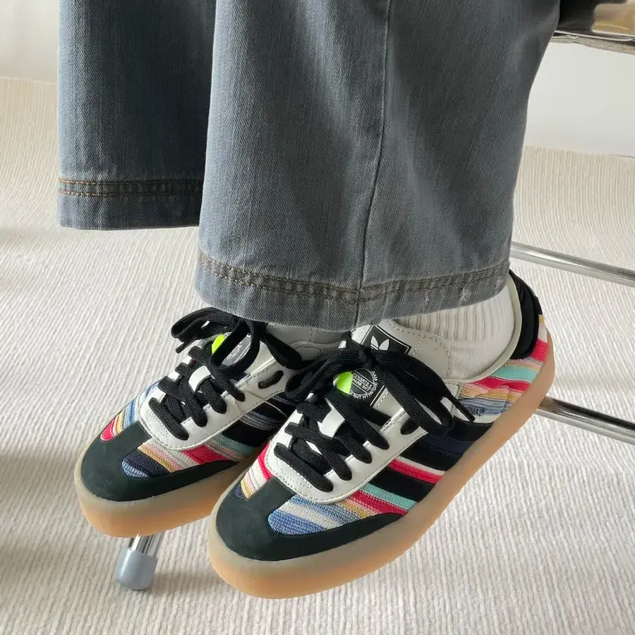 Giày Adidas Sambae x KSENIASCHNAIDER ‘Color Gum’ ID0444 - Ảnh 5