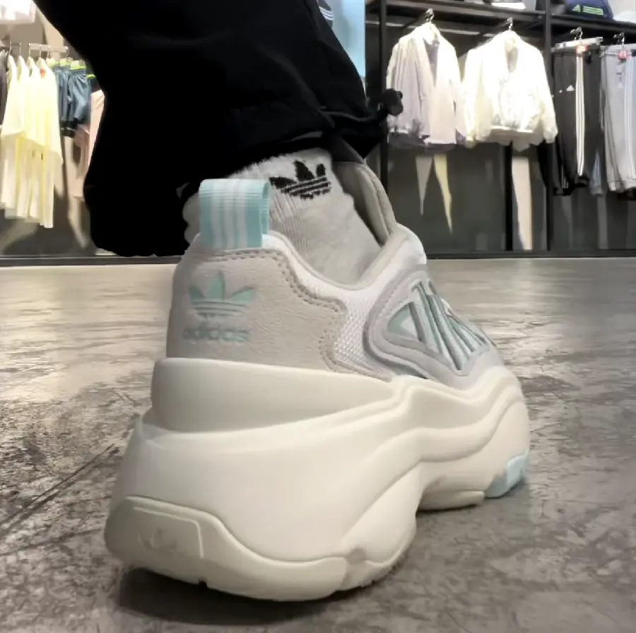 Giày Adidas Originals Ozgaia ‘White Teal’ IE3918 - Ảnh 4