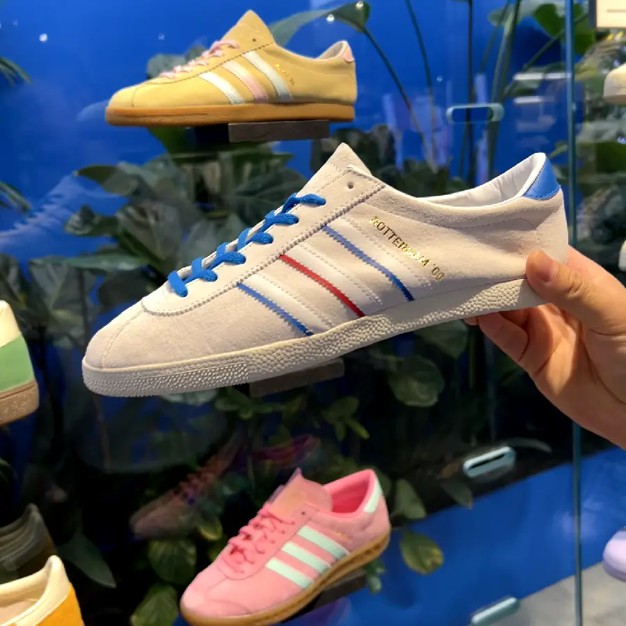 Giày Adidas Rotterdam 00 ‘White Blue Bird’ IH4776 - Ảnh 4
