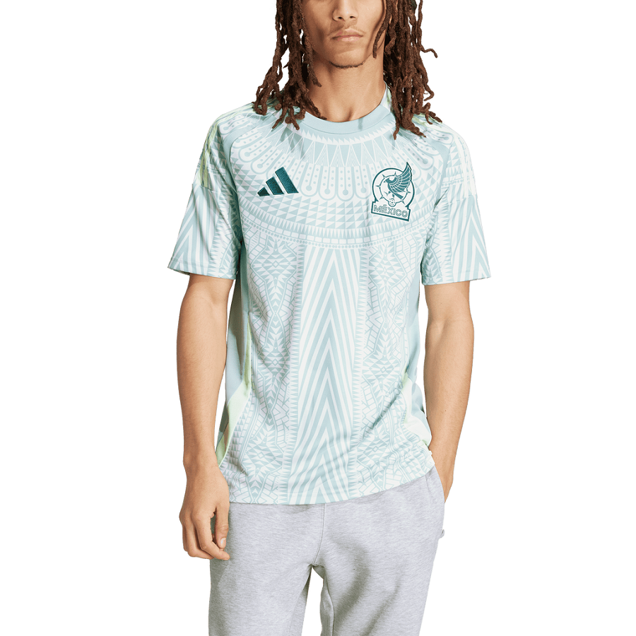 Áo Adidas Mexico 24 New Jersey 'Linen Green' IP6384 - Ảnh 5