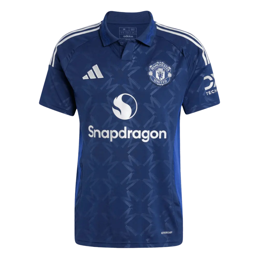 Áo Adidas Manchester United 24/25 Away Jersey 'Blue' IU1390