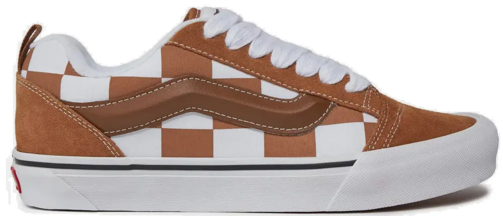 Giày Vans Mega Check Knu 'Skool Brown' VN000CRPBRO1