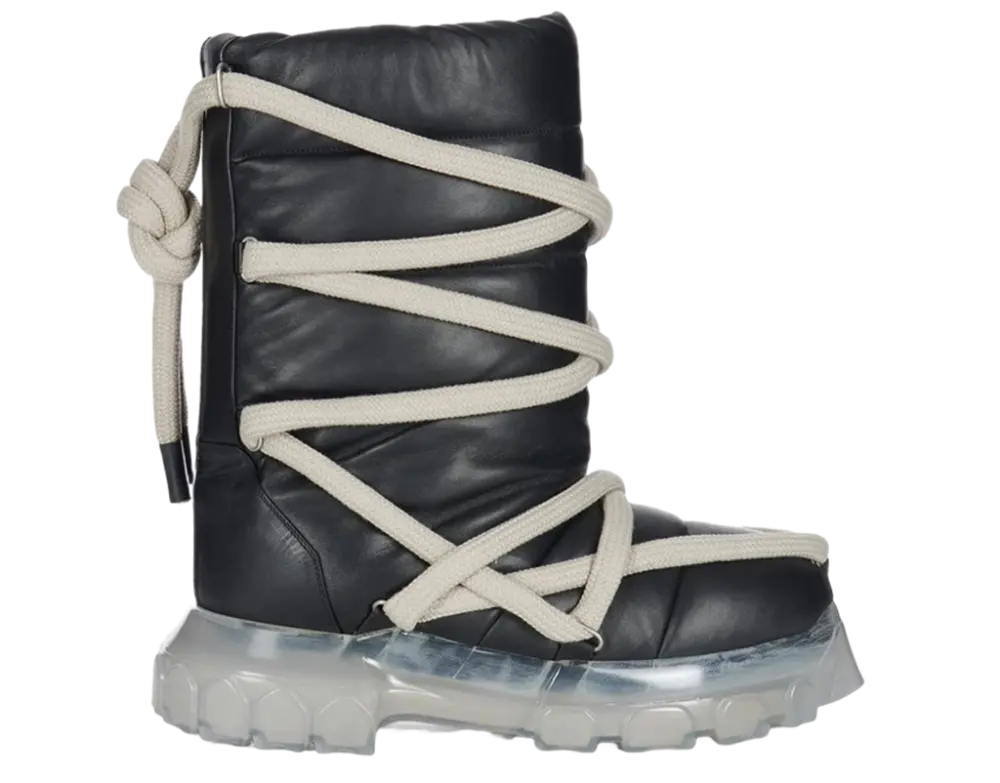 Giày Rick Owens WMNS Lunar Tractor 'Black' RU02C7889LLPW10-90