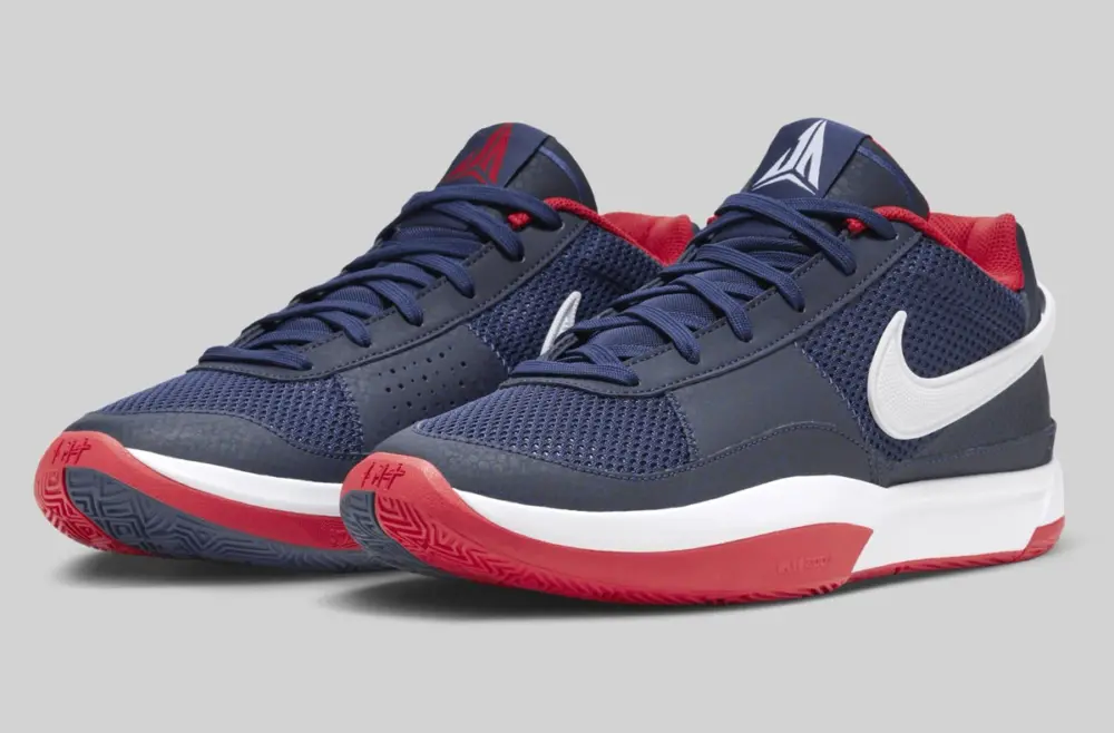 Alternative view of Giày Nike Ja 1 USA Olympics 'Midnight Navy'  DR8786-403