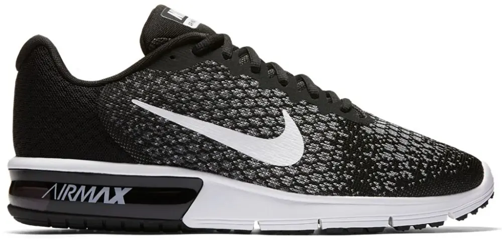 Giày Nike Air Max Sequent 2 'Black White' 852461-005