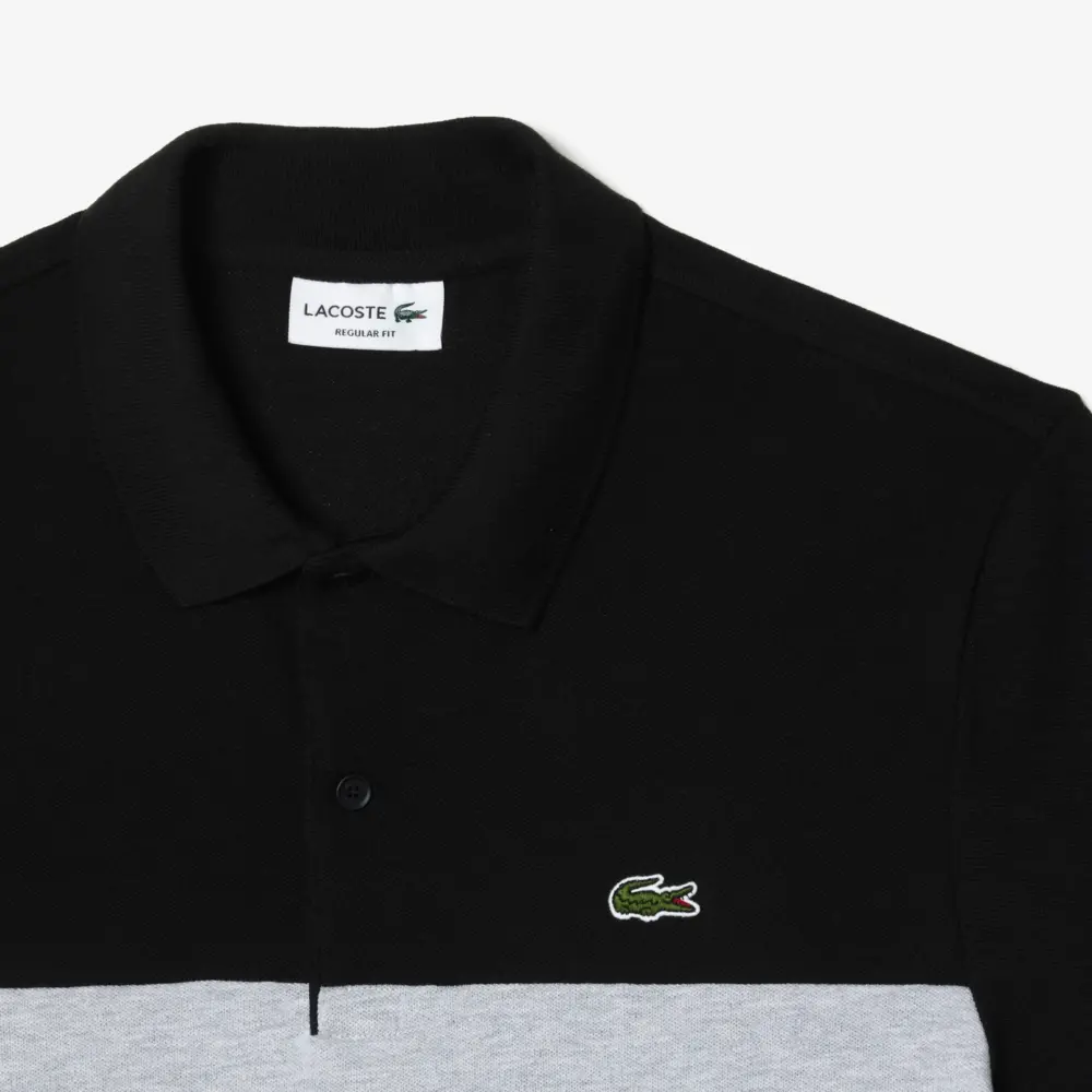 Áo Polo Lacoste Regular Fit Stretch Piqué PH1470-51-SNP - Ảnh 3