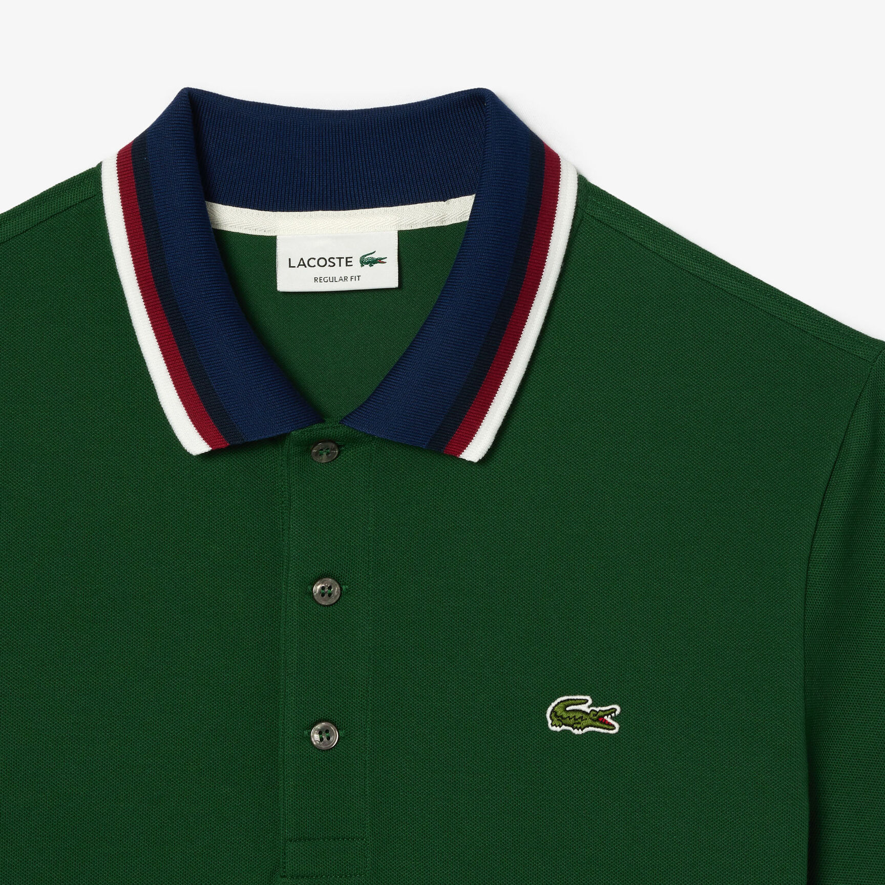 Áo Polo Lacoste Regular 'Fit Green' PH3461-132 - Ảnh 2