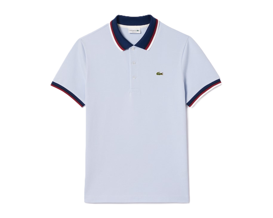 Áo Lacoste Contrast Collar Polo 'White' 462152795005