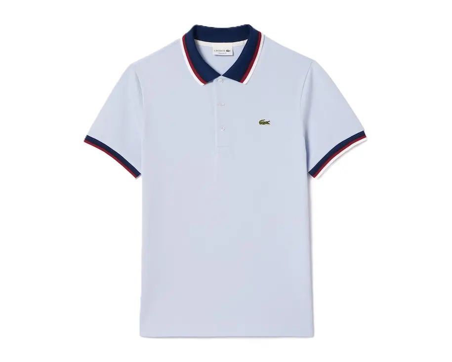 Áo Lacoste Contrast Collar Polo 'White' 462152795005