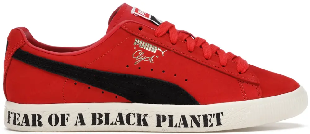 Giày Puma Wmns Clyde x Public Enemy 'Red' 393150-01