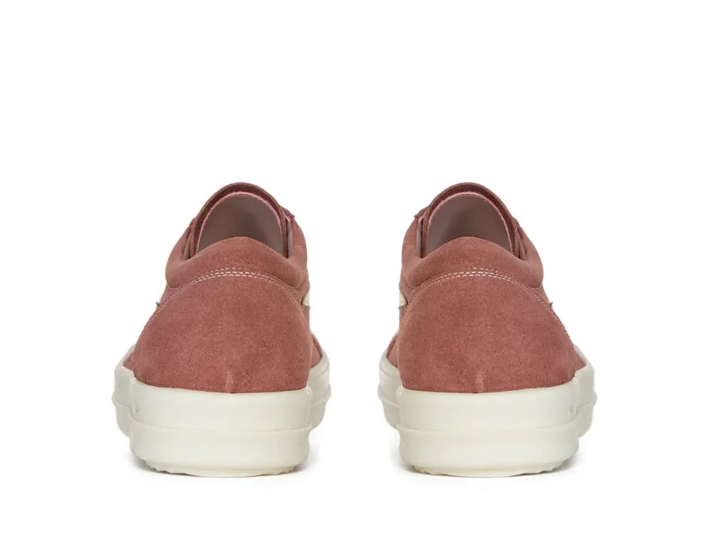 Giày Rick Owens Lido Vintage Suede Dusty Pink Milk SS24 RU01D3897LVSLCO-6311 - Ảnh 3