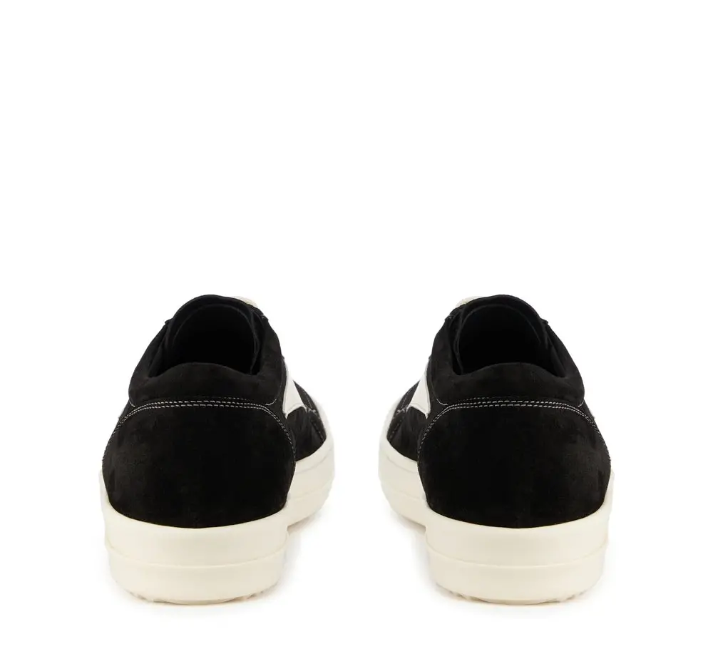 Giày Rick Owens Suede Vintage ‘Black Milk White’ RU01C4897LVSLPO-911 - Ảnh 3