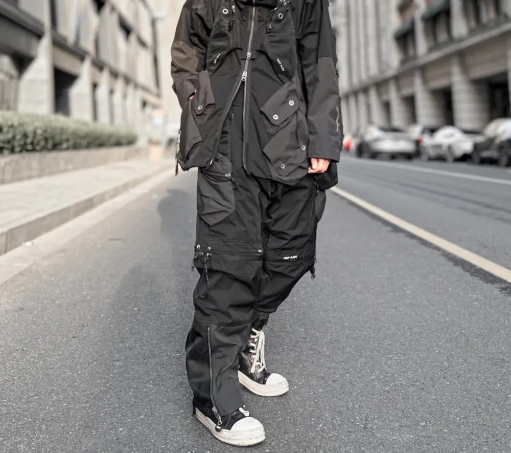Giày Rick Owens Leather Ramones Sneakers RU21S6890 - Ảnh 3