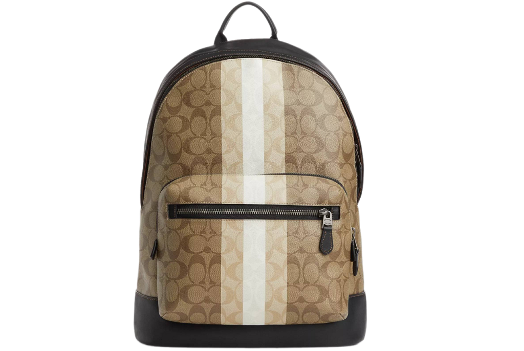 Balo Coach West Backpack 'Signature Canvas' CQ629-QBE7V